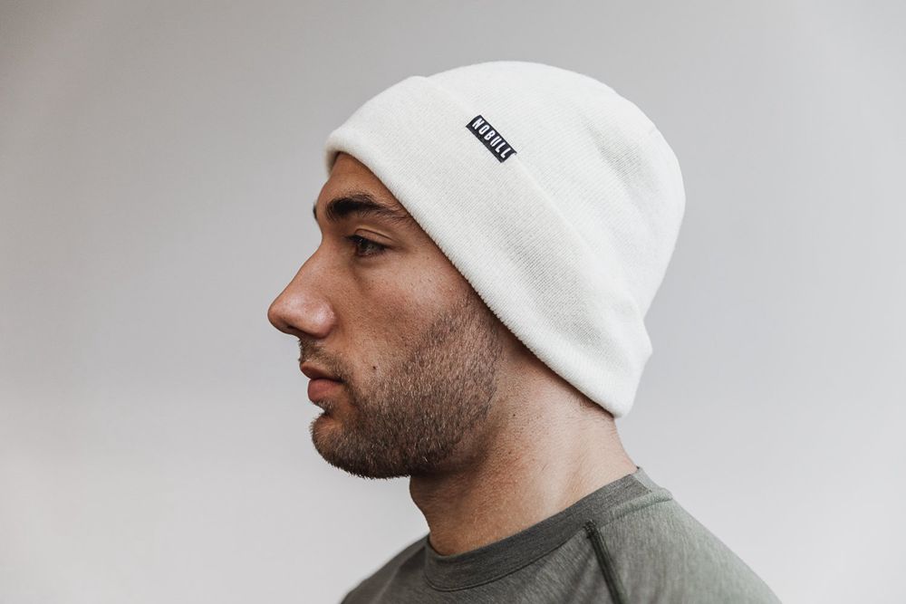 NOBULL Cuffed Beanie - Ivory - Ireland (8253ROCSJ)